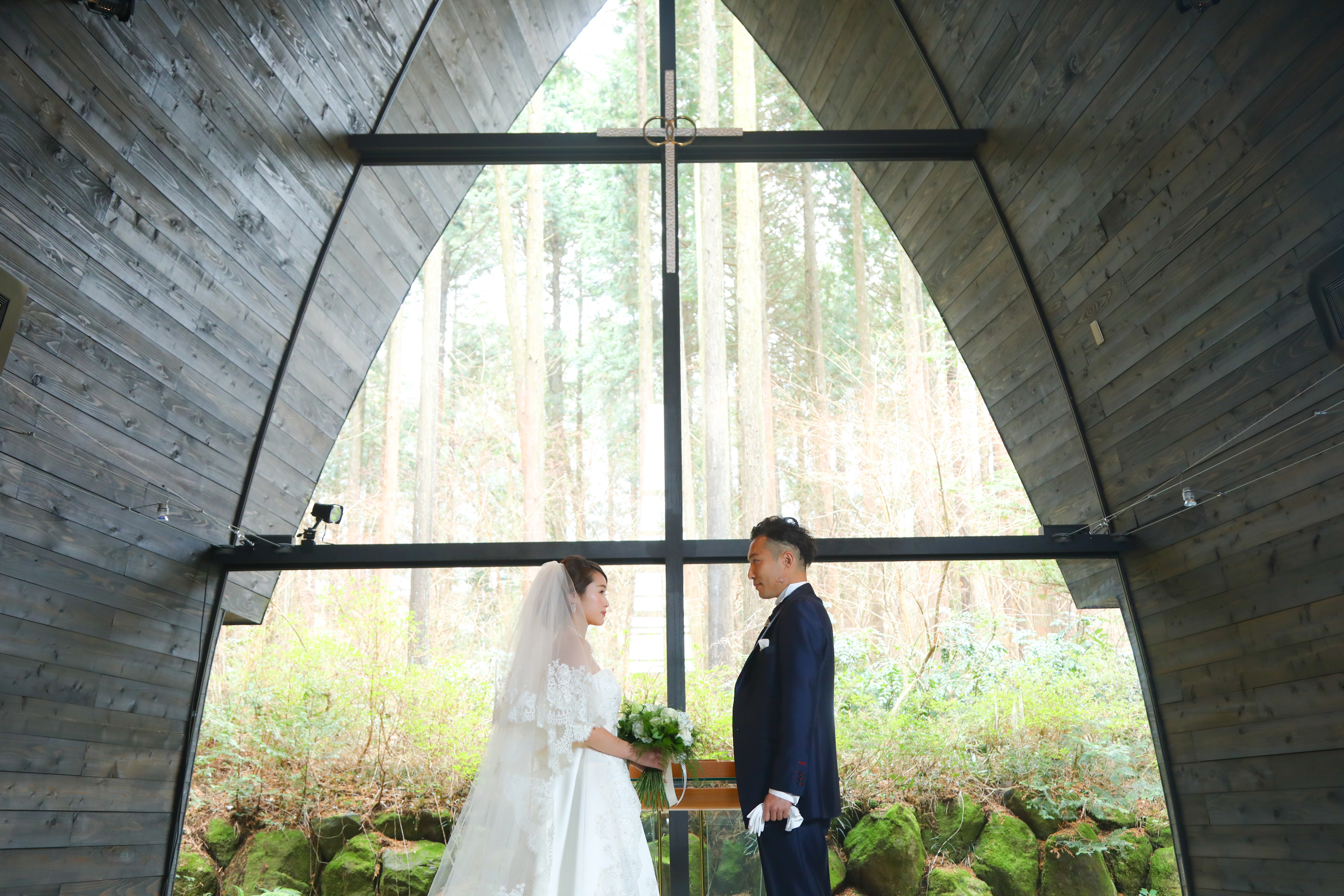 2020年12月まで 22万円で叶う 2人式のfu Fuプラン プラン 公式 箱根の森高原教会 ホテルグリーンプラザ箱根